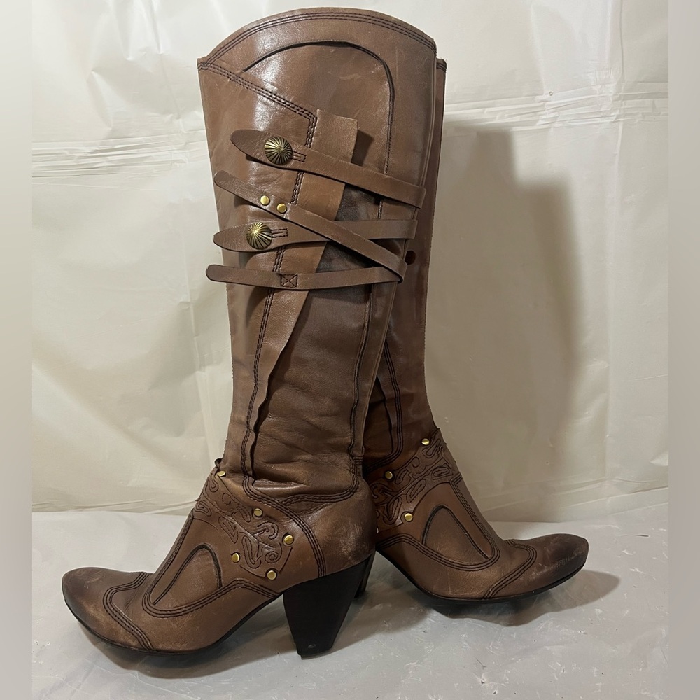 Bocage tall Leather boots